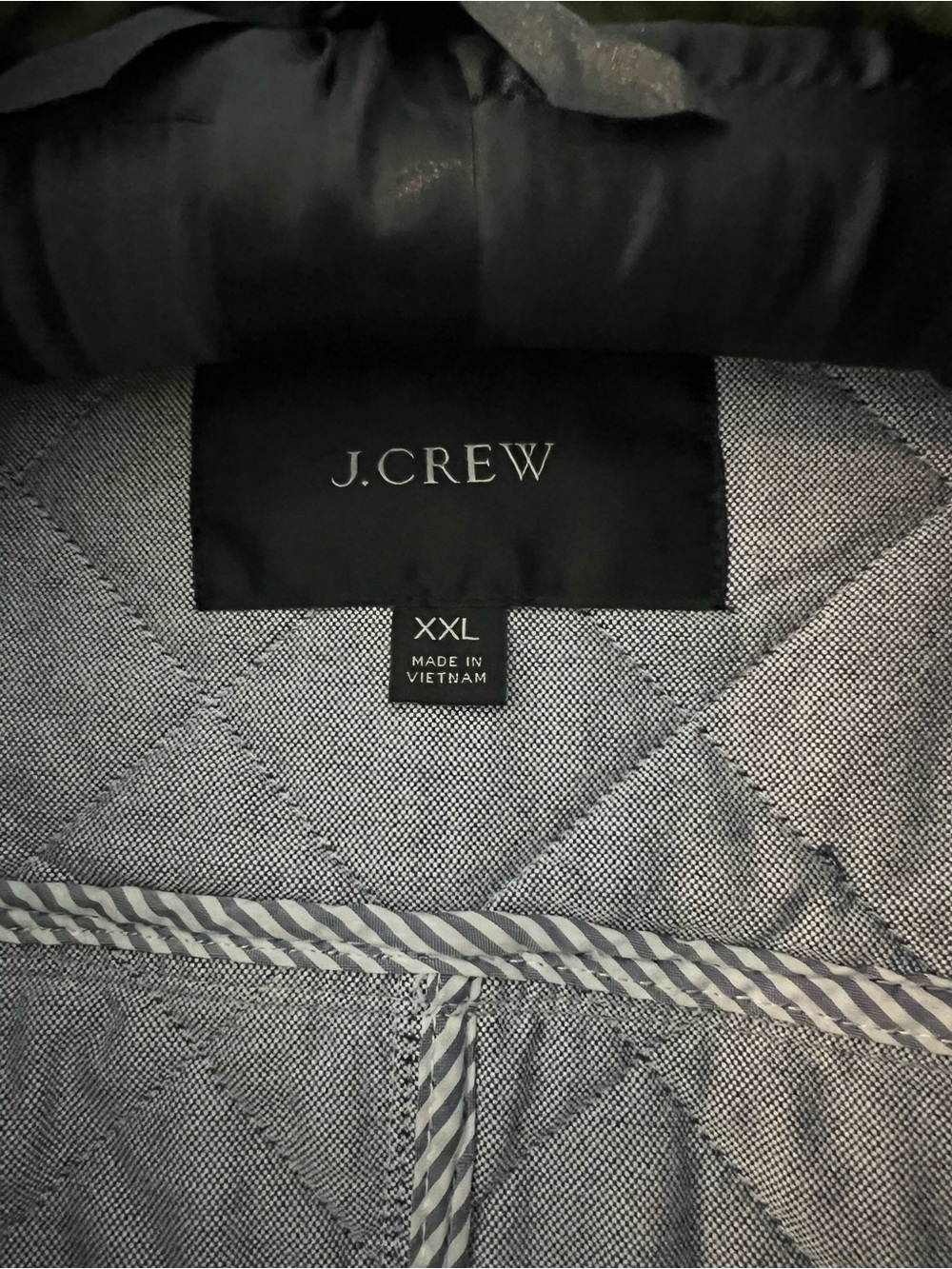 JCrew Quilted Downtown Field Jacket - Olive Green - Picture 3 of 10